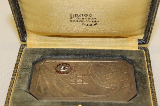 1931 French Paris Nice Automobile Club Race Medallion Rally Badge