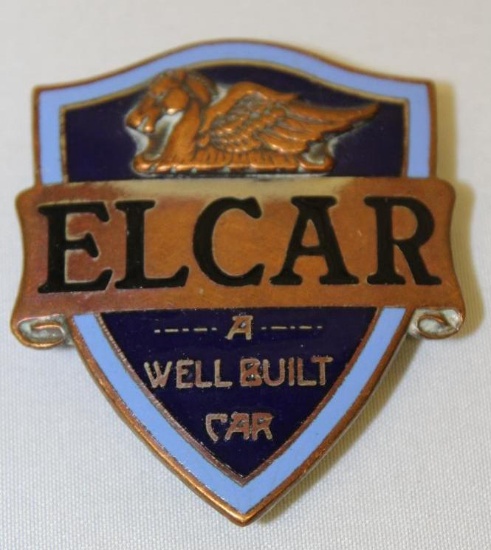 Elcar Radiator Emblem Badge