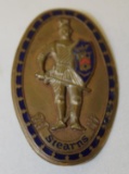 Stearns Knight Radiator Emblem Badge