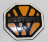 Westcott Automobile Radiator Emblem Badge