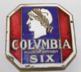 Columbia Six of Detroit Radiator Emblem Badge
