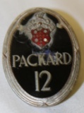 Packard 12 Motor Car Co Radiator Emblem Badge Crest