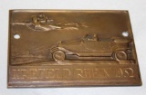 1932 German Automobile Club Rhein Rally Badge Race Medallion
