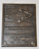 1929 German Automobile Club Race Medallion Rally Badge