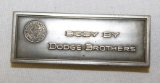 Dodge Bros Motor Car Co Bodytag Emblem Badge