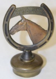 Horse & Horseshoe National Horse Association of Great Britain Radiator Mascot Hood Ornament