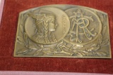 French Automobile Club Race Medallion Rally Badge