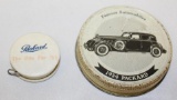 Packard Motor Car Co Tape Measure & Lid