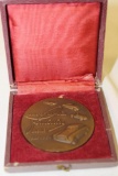 1929-1954 French Automobile Club Paris to St Raphael Rally Badge Race Medallion