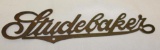 Studebaker Motor Car Co Radiator Script Emblem