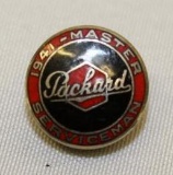 Packard Motor Car Co 1941 Master Serviceman Pin Badge
