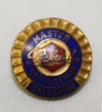 Packard Motor Car Co Master Salesman Pin Badge