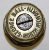George Ball of North Kilworth Automobile Brass Threaded Hubcap