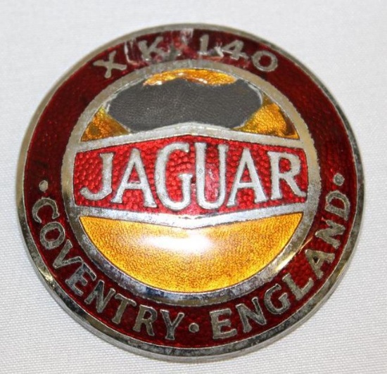 Jaguar XK140 Radiator Emblem Badge