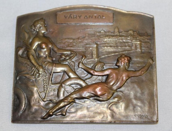 1926 Automobile Club Magyar Rally Badge Race Medallion