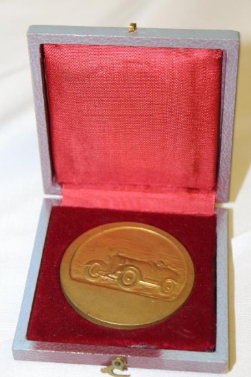Automobile Club of France Race Medallion Rally Badge
