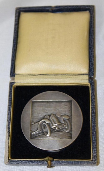 1928 Automobile Club of France Rally Medallion Rally Badge