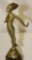 Bronze Standing Woman Radiator Mascot Hood Ornament