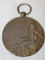1906 French International Concour of Monaco Medallion Fob