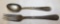 Packard Script Motor Car Co Fork and Spoon