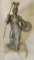 Female Medieval Warrior Radiator Mascot Hood Ornament