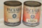 2 Packard Motor Car Co Advertising Paint Cans