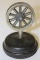 Wood Spoked Wheel Automobile Radiator Mascot Hood Ornament