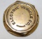 Brass Electric Vehicle Co Automobile Hubcap