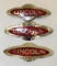 Group of 3 Lincoln Motor Car Co Emblem Badges
