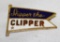 Packard Motor Car Co Skipper The Clipper Button Pin Badge