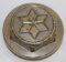 Early Brass Automobile Threaded Hubcap
