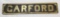 Brass Garford Truck Radiator Emblem