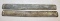 Pair of Dort Motor Car Co Automobile Sill Plates
