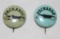 Pair of Packard Motor Car Co Advertising Pin Buttons