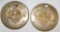 Group of 2 Packard Motor Car Co 50yr Anniversary Advertising Tokens