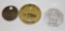 Group of 3 Automobile Identification Tags Murray Fisher & Earle Anthony