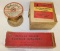 Group of 3 Packard Motor Car Co Advertising Containers