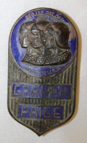 Graham Paige Radiator Emblem Badge