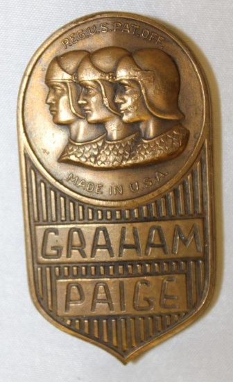 Graham Paige Radiator Emblem Badge