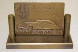 1949 French Automobile Club of Rhone Rally Badge Race Medallion