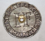 Isotta-Fraschini Motor Car Co Emblem Badge
