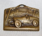 1924 European Automobile Grand Prix Figural Fob Medallion