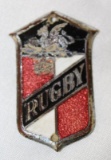 Durant Rugby Motor Car Co Radiator Emblem Badge