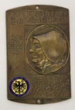 1929 German Automobile Club Race Medallion Rally Badge Veranstalter