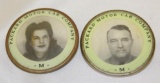 2 Packard Motor Car Co Employee Badges