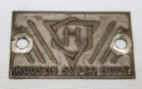 Hudson Motor Car Co Super Built Coachbuilder Bodytag Emblem Badge
