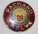 Packard Twelve Crest Emblem Badge