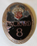 Packard 8 Crest Radiator Emblem Badge