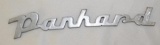Panhard Motor Car Co Radiator Script Emblem