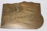 1933 German Automobile Touring Race Medallion Rally Badge
